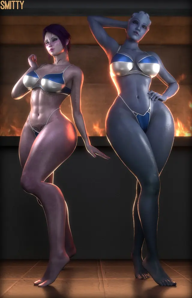 Asari (Mass Effect) by Smitty34