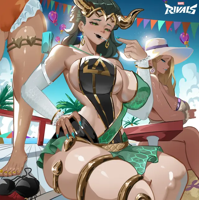 Emma Frost, Lady Loki, Loki (Marvel Rivals) by Rogun