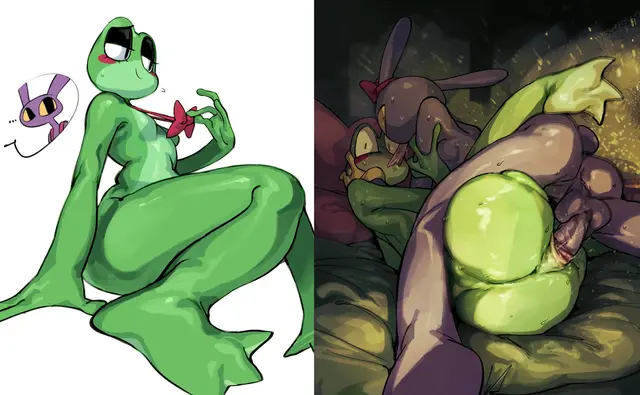 Jax, Ribbit (The Amazing Digital Circus) by Doppel
