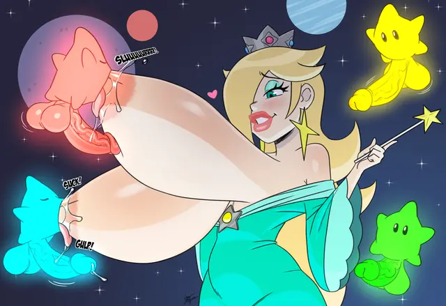 Luma, Princess Rosalina (Nintendo, Super Mario Galaxy) by Aeolus06
