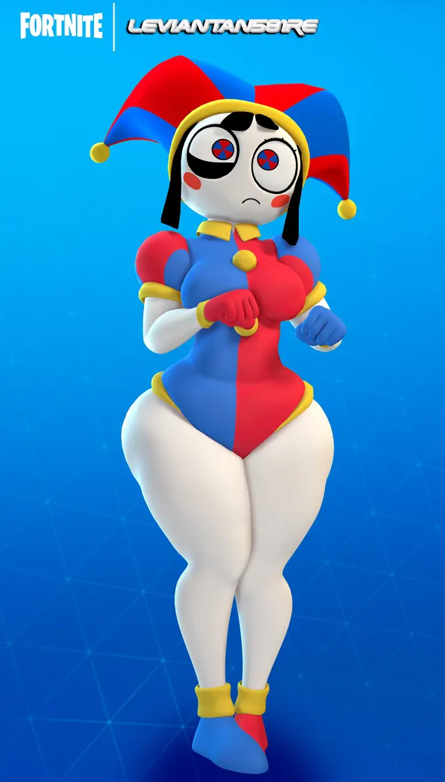 Pomni (Fortnite, The Amazing Digital Circus) by Leviantan581re