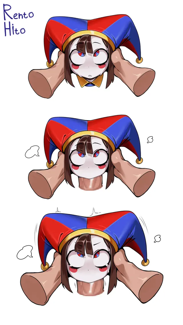 Pomni (Glitch Productions, The Amazing Digital Circus) by Rento Hito (Artist)