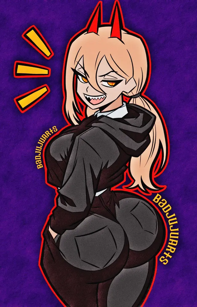 Power (Chainsaw Man) by Badjujuarts