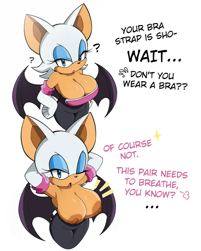 Rouge The Bat (Sega, Sonic The Hedgehog) by Sirsmol
