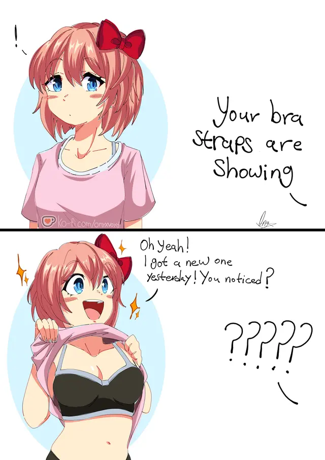 Sayori (Doki Doki Literature Club) by Onyxvoyd