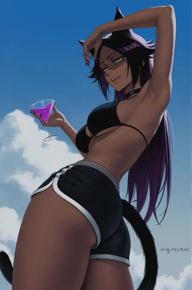 Shihouin Yoruichi (Bleach The Thousand-Year Blood War) by Prixmal