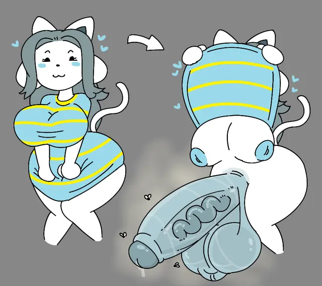 Temmie (Undertale) by Milkbuni