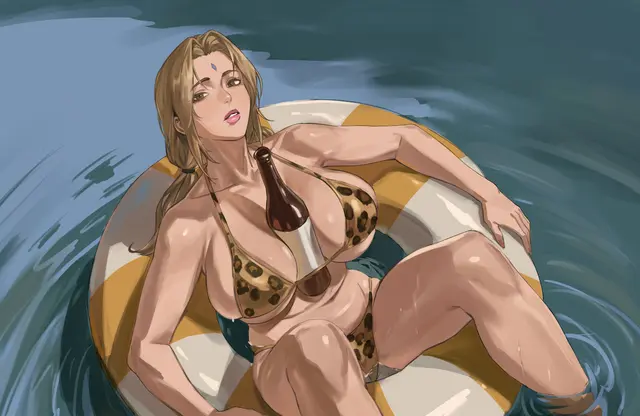 Tsunade (Naruto) by Enargeia, Taiyang Yu