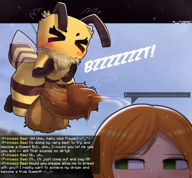 Alex, Bee (Minecraft) by Plundered