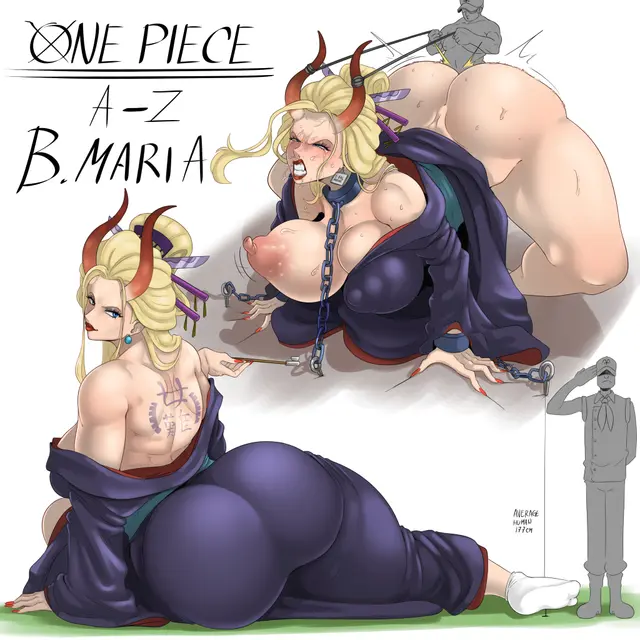 Beast Pirates, Black Maria, Marine (One Piece, Shounen Jump) by Sunnysundown