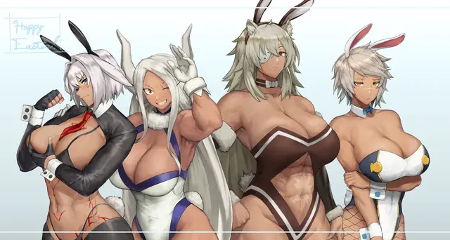 Bullet, Caenis, Ghislaine Dedoldia (Blazblue, Boku No Hero Academia) by Novum