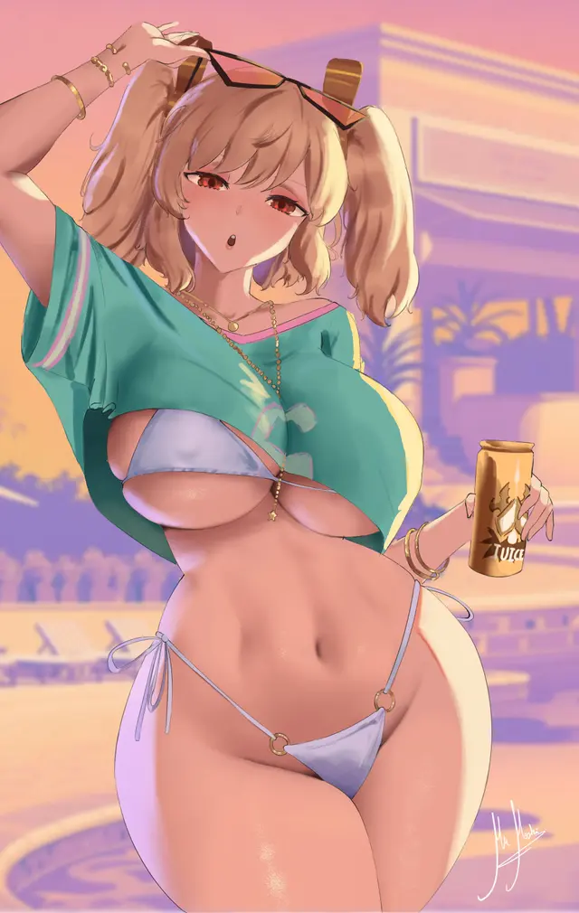 Burnice White, Gta Vi Cover Girl (Grand Theft Auto Vi, Rockstar Games) by Hoshimoshinl