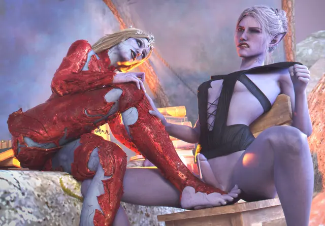 Changeling, Minthara, Orin The Red (Dungeons And Dragons, Forgotten Realms) by Dawadd