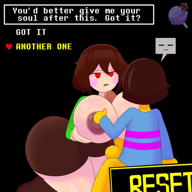 Chara, Female Chara, Frisk (Undertale) by Cassysassy