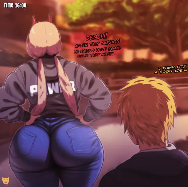 Denji, Power (Chainsaw Man) by Z-Art