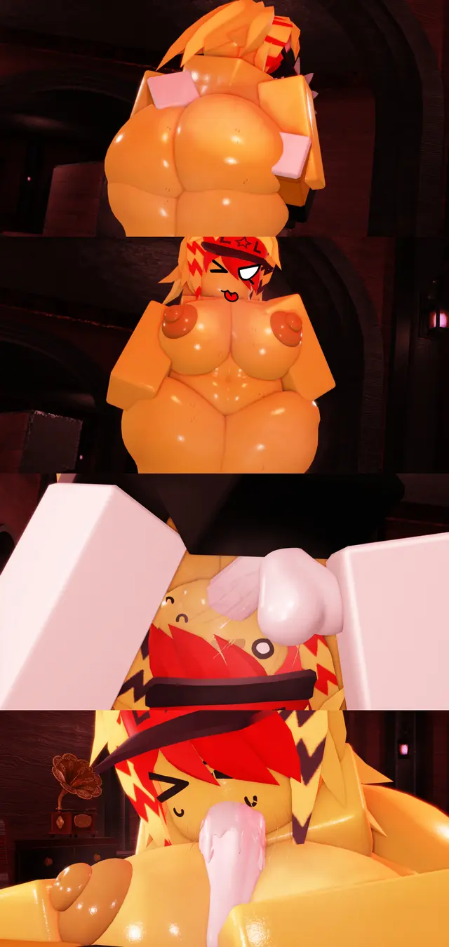 Elliot, Robloxian, Scenecore Elliot (Forsaken (Roblox), Roblox Game) by Wawa Rr34