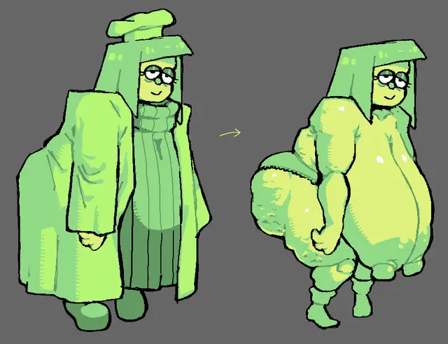 Green (Deltarune Chapter 5) by Submarichamomi2