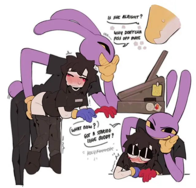 Gummigoo, Jax, Pomni (The Amazing Digital Circus) by Yolky Sin
