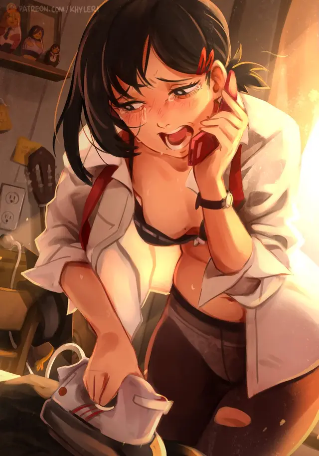 Higashiyama Kobeni, Himeno, Power (Chainsaw Man) by Khyleri
