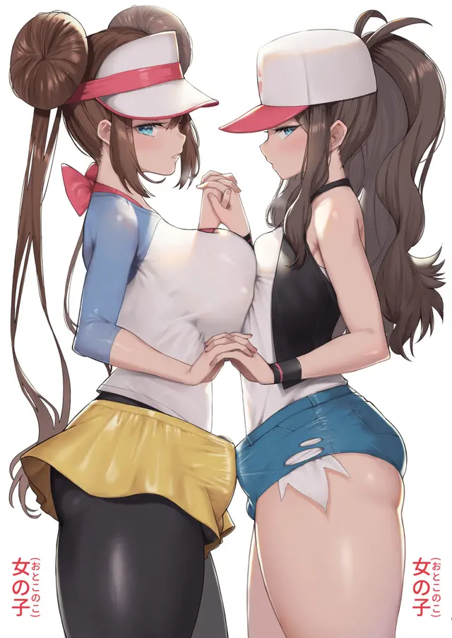 Hilda, Rosa (Game Freak, Pokemon Bw2) by Nagase Haruhito