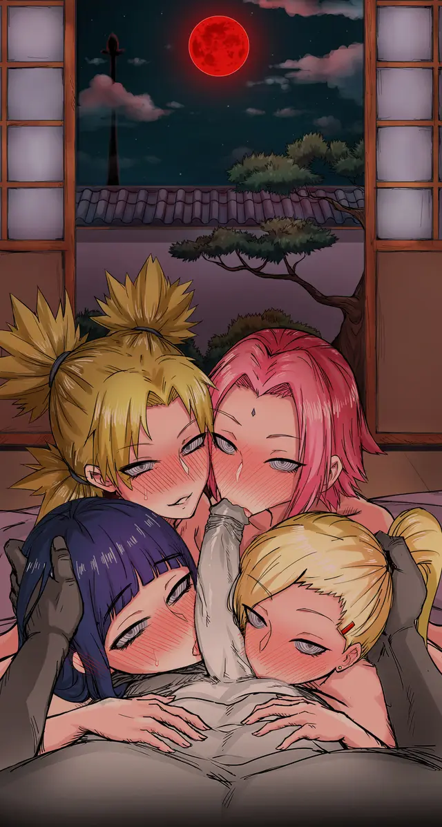 Hyuuga Hinata, Ino Yamanaka, Sakura Haruno (Naruto Shippuden) by Bowsey, Ratatatat74