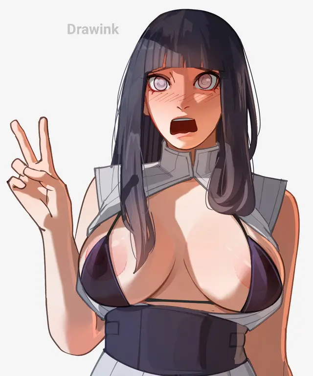 Hyuuga Hinata, Uzumaki Hinata (Naruto The Last, Naruto Shippuden) by Drawink