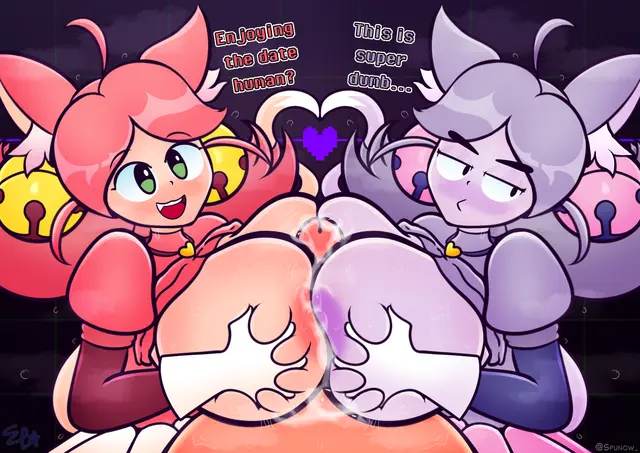 Irritable Ghost, Mad Dummy, Mad Mew Mew (Deltarune Chapter 5, Mew Mew Kissy Cutie) by Spunow