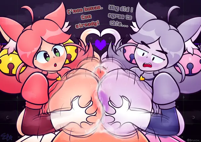 Irritable Ghost, Mad Dummy, Mad Mew Mew (Deltarune Chapter 5, Mew Mew Kissy Cutie) by Spunow