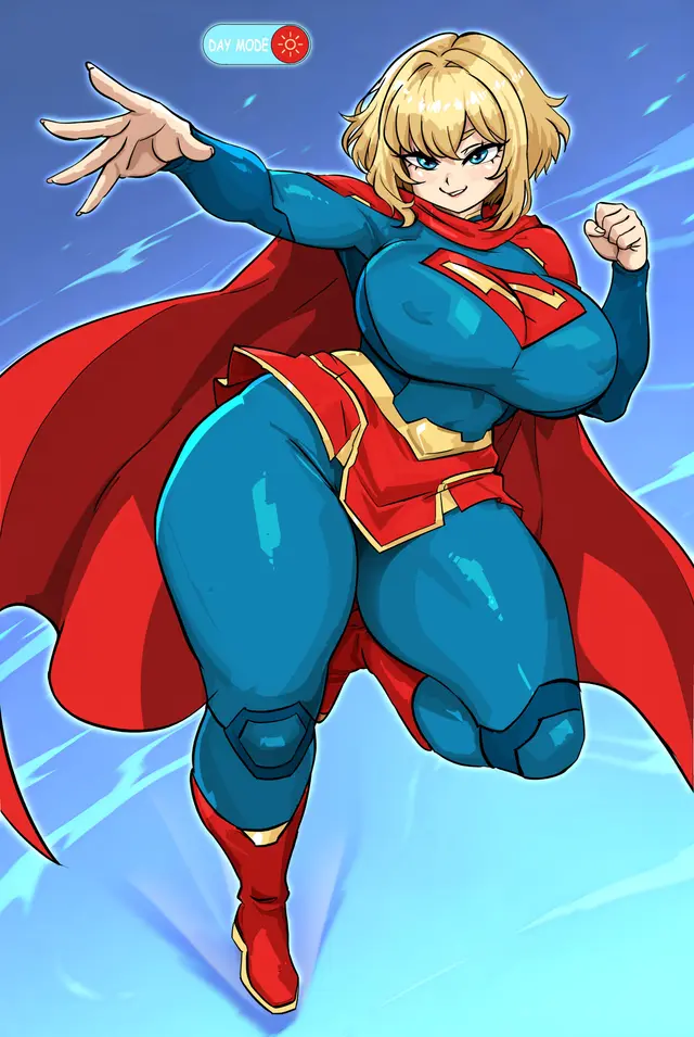 Kara Zor-El, Supergirl (Dc Comics, My Adventures With Superman) by Zespapi
