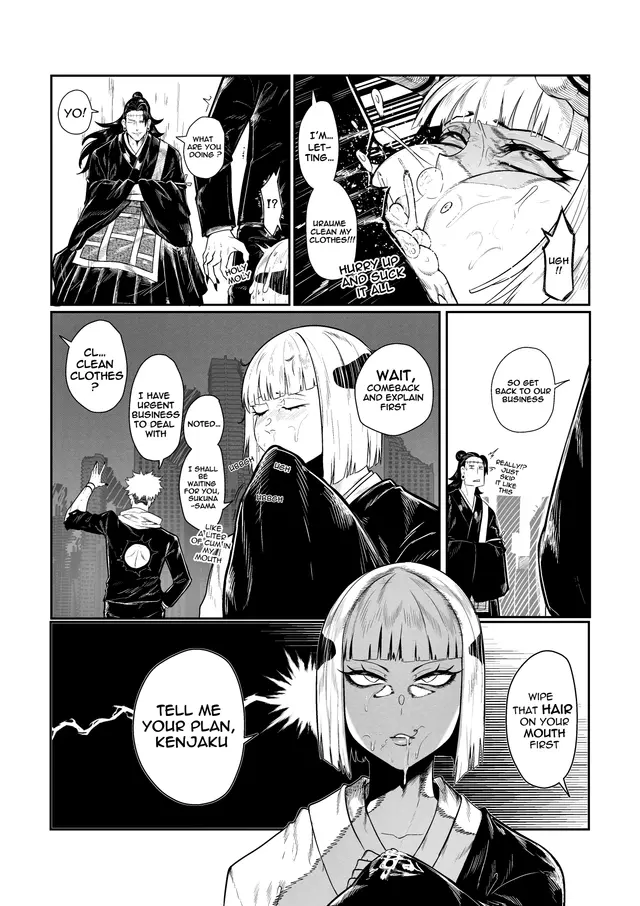 Kenjaku, Ryoumen Sukuna, Uraume (Jujutsu Kaisen) by Green (Artist)