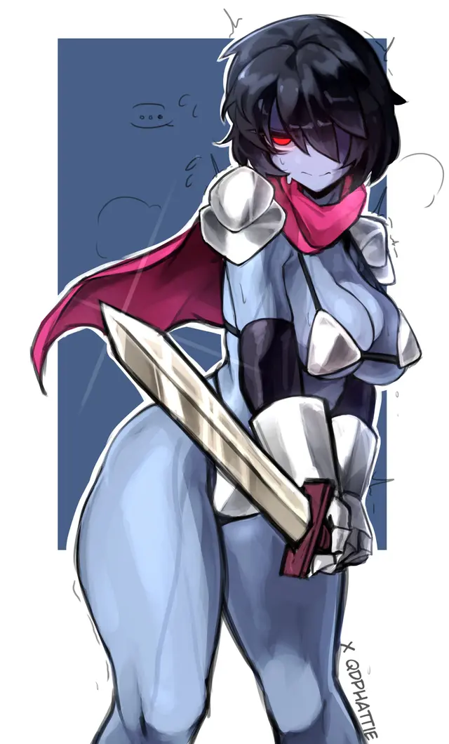Kris, Kris Female (Deltarune) by Qdphatie