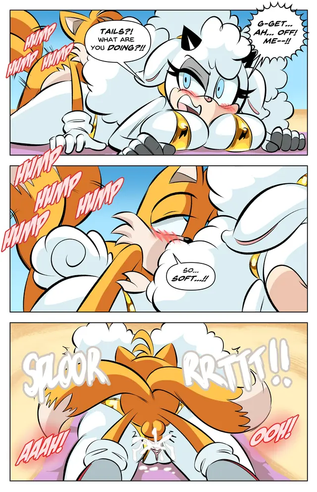 Lanolin The Sheep, Tails The Fox (Idw Publishing, Sega) by Glassfish
