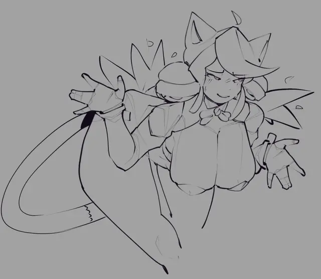 Mad Mew Mew, Mew Mew (Deltarune Chapter 5, Undertale) by Neckola