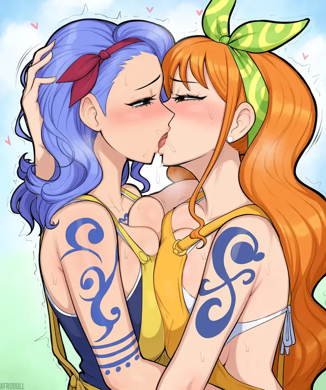Nami, Nojiko (One Piece Film Stampede, Shounen Jump) by Afrobull