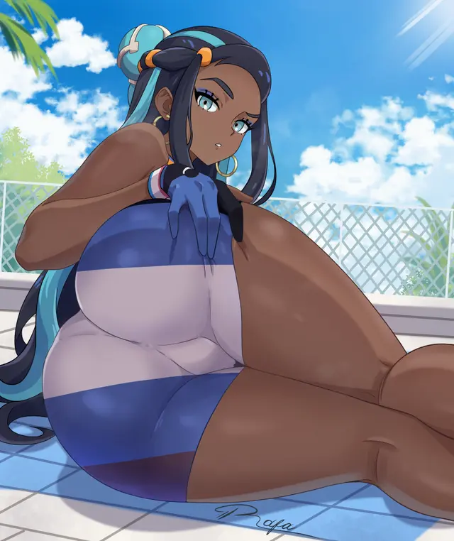 Nessa (Nintendo, Pokemon Ss) by String Rafart