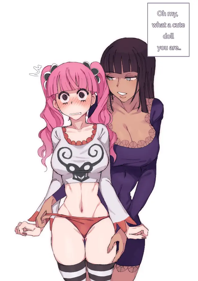 Nico Robin, Perona (One Piece, Thriller Bark) by Lushhhh