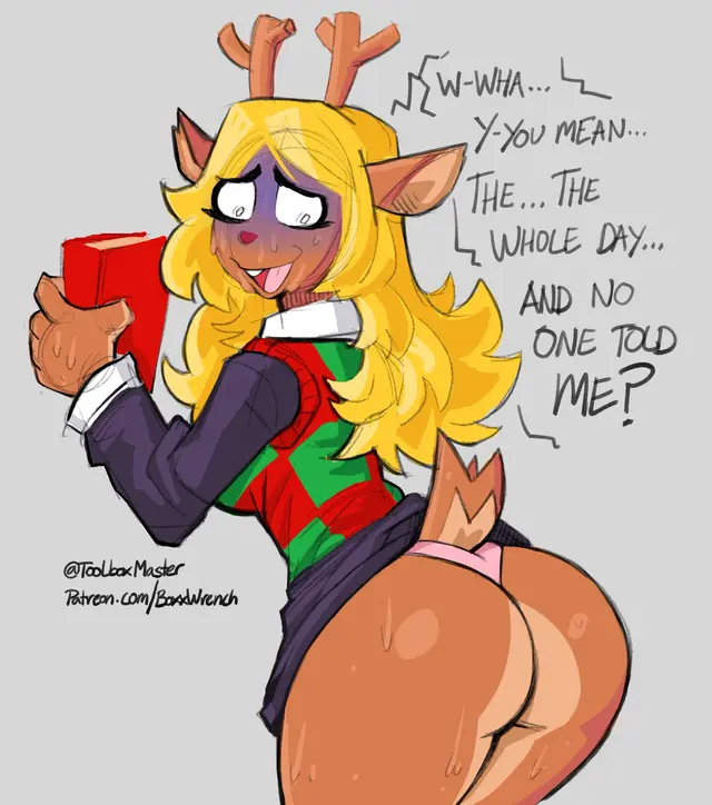 Noelle Holiday (Deltarune) by Boxx Wrench