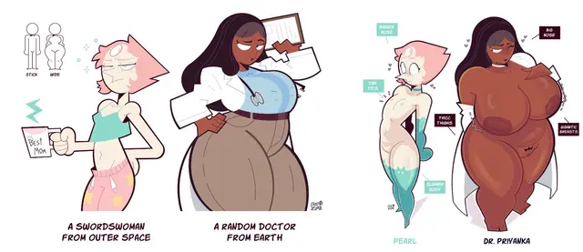 Pearl, Priyanka Maheswaran (Steven Universe) by Goodbyellow