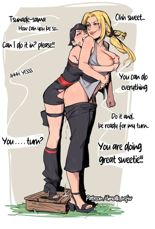 Sarada Uchiha, Tsunade, Uchiha Sarada (Boruto Two Blue Vortex, Naruto) by Senin, Smollb Nsfw