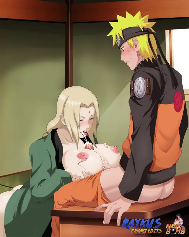 Tsunade, Uzumaki Naruto (Naruto Bomb) by Dkir, Raykus