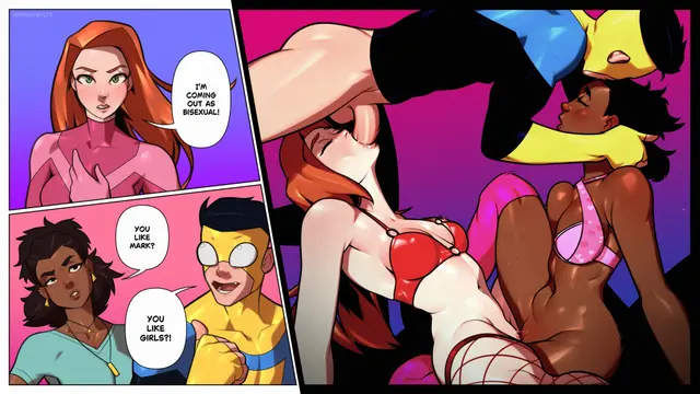 Amber Bennett, Atom Eve, Invincible (Invincible) by Squishybolts