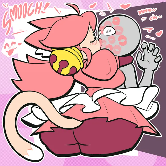 Anon, Mad Mew Mew, Mew Mew (Deltarune, Undertale) by Mk210