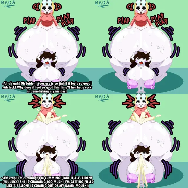 Cassie, Jaiden (Jaiden Animations, Minimidimations) by Notagoodartist