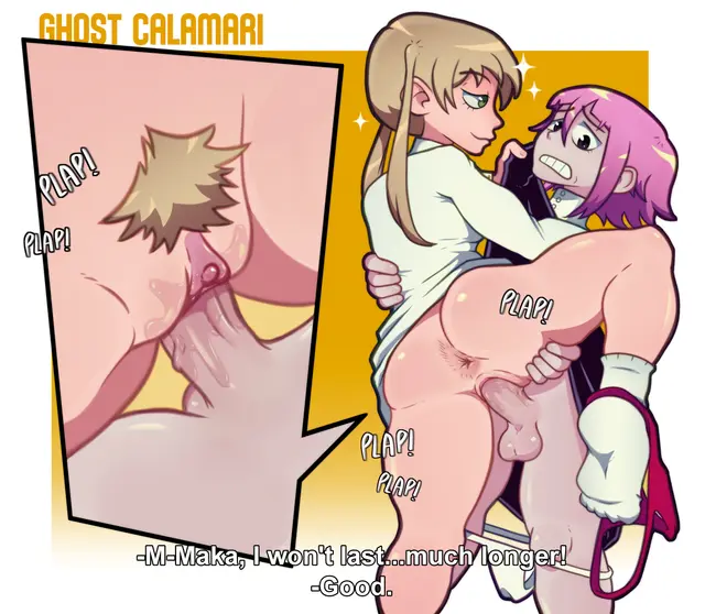 Crona, Maka Albarn (Soul Eater) by Ghost Calamari