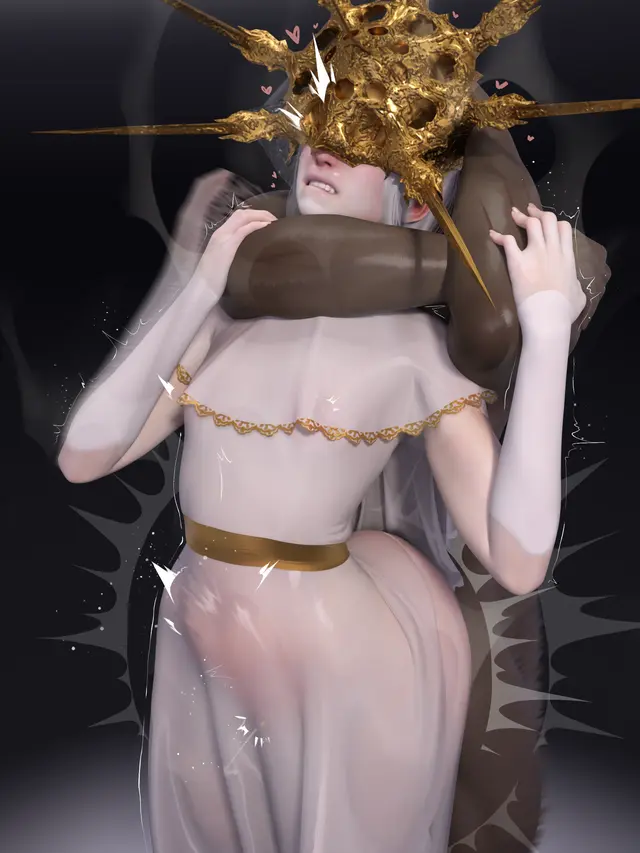 Dark Sun Gwyndolin (Dark Souls) by Popogori