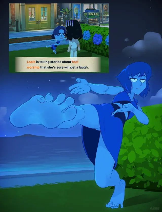 Gem, Lapis Lazuli (Cartoon Network, Steven Universe) by Staerk