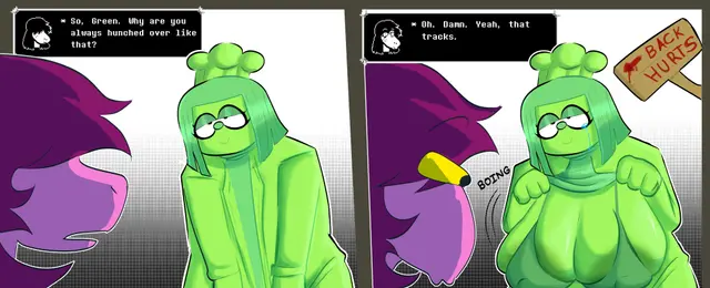 Green, Susie (Deltarune Chapter 5, Undertale) by Itsjustsarco
