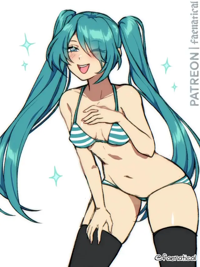 Hatsune Miku (Vocaloid) by Faenatical
