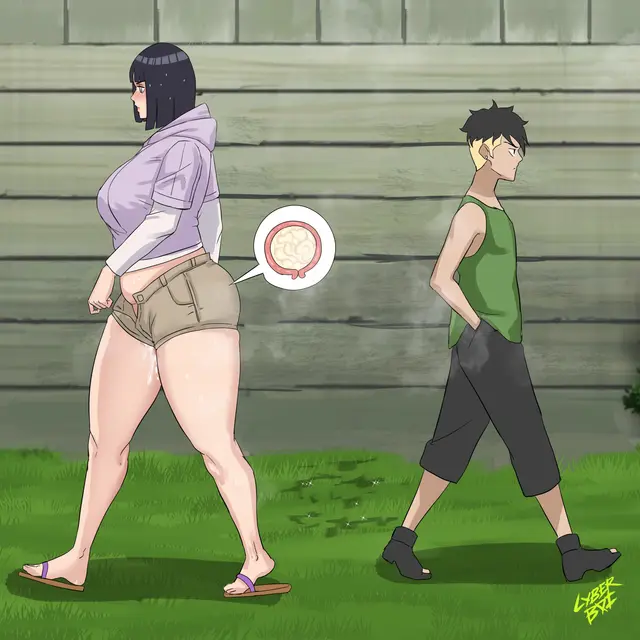 Hyuuga Hinata, Kawaki, Uzumaki Hinata (Boruto Naruto Next Generations) by Cyberboi