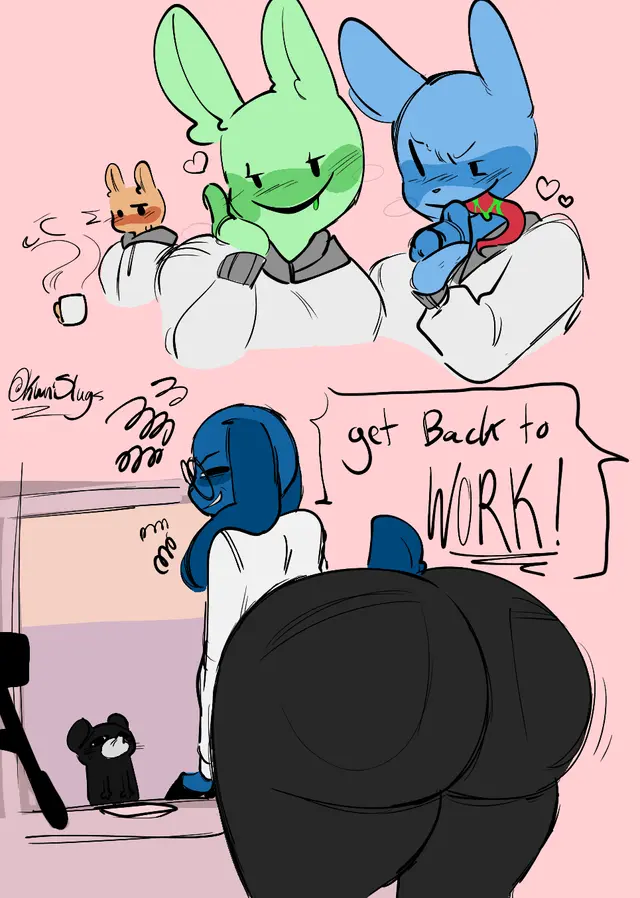 Intern, Ratthew, Secretary (Animal Hospital) by Kunislugs